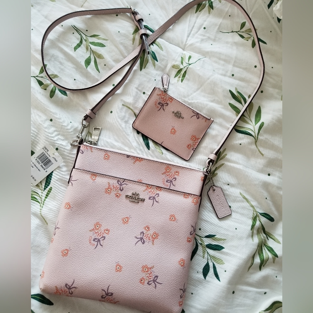 Pink Coach Crossbody
